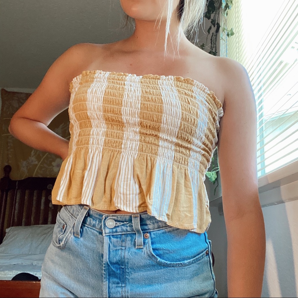 American Eagle Off-The-Shoulder Tank Top